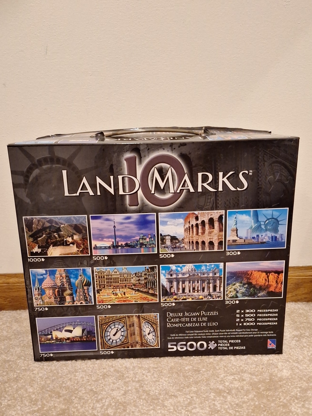 Landmarks 10 Deluxe Jigsaw Puzzle Collection